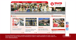 Desktop Screenshot of en.swb-busundbahn.de